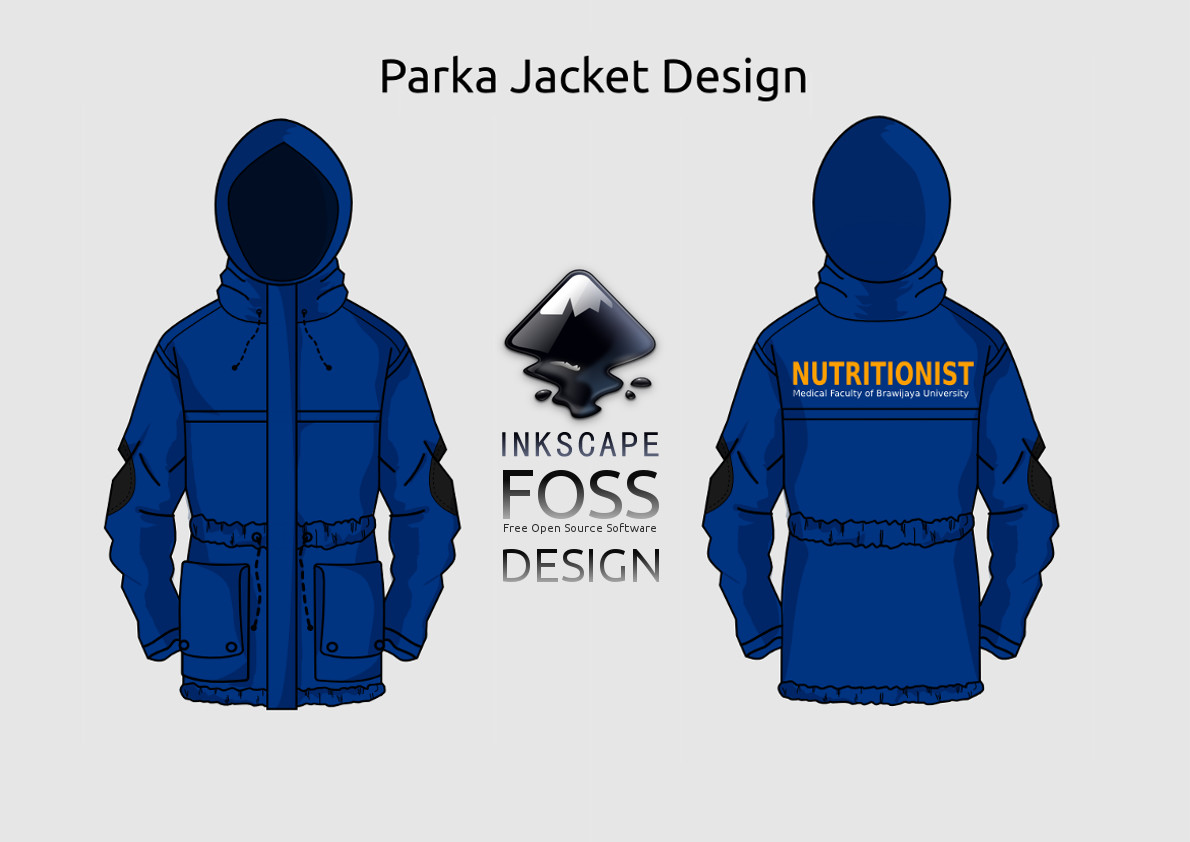 Template Desain Jaket Parka – Irfan Berbagi